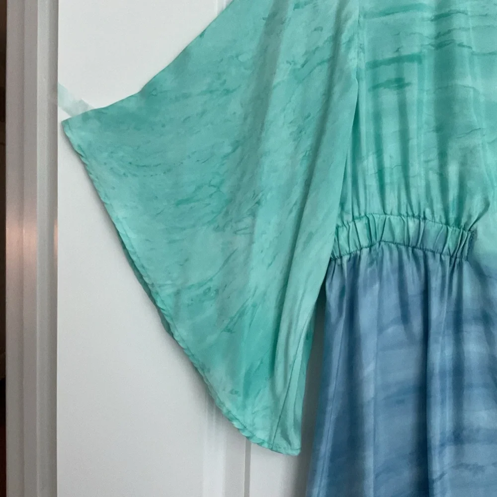 IC Collection blue/ aqua ombre women’s med - Picture 2 of 5